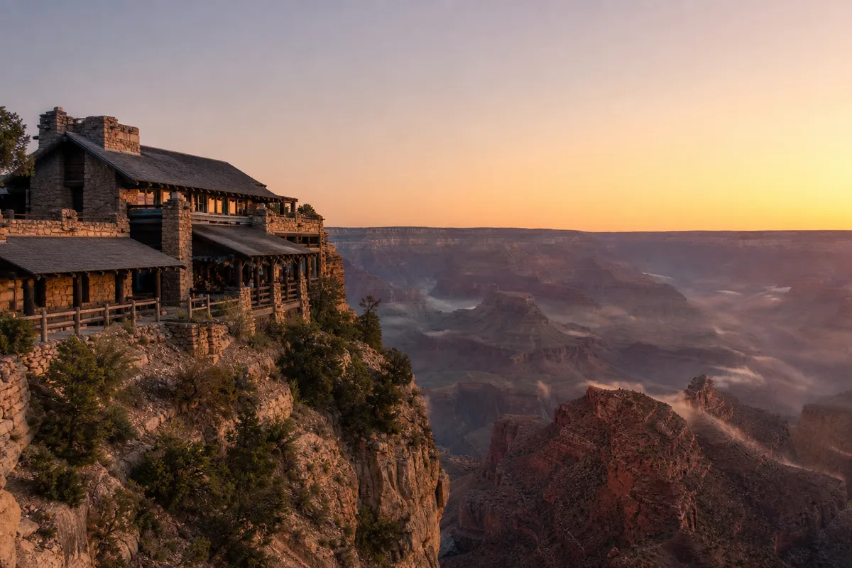 Lodge du Grand Canyon : dormir dans les parcs de l'Ouest