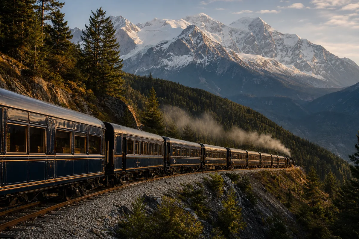 Train de luxe : lignes mythiques et voyages d'exception