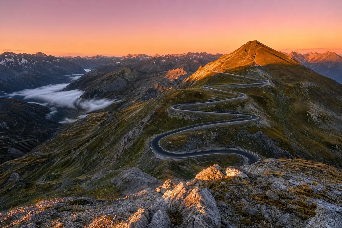 La Route des Grandes Alpes à moto : cols mythiques et haltes d'altitude